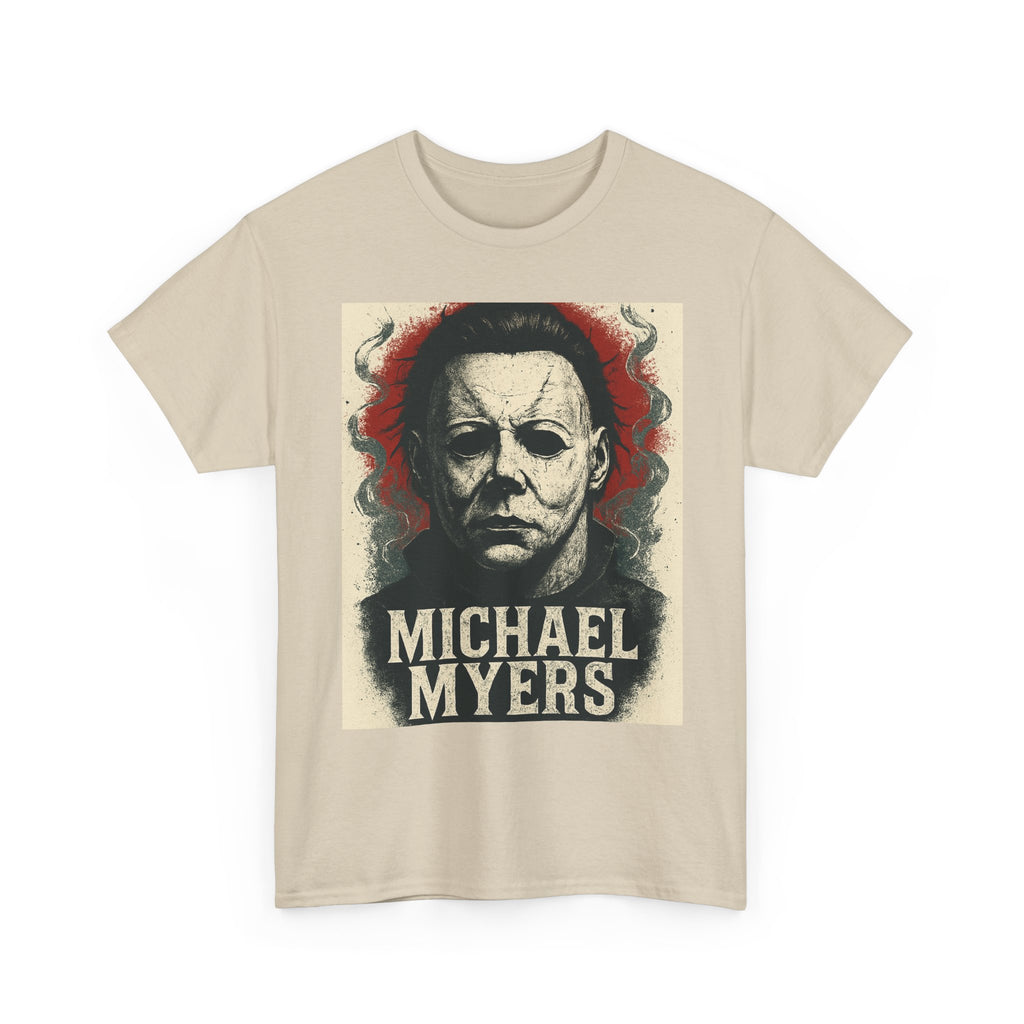 Michael Myers Horror Tee, Unisex Heavy Cotton Tee, Halloween Costume Shirt, Spooky Movie Merch, Horror Fan Gift, Unique Graphic Tee