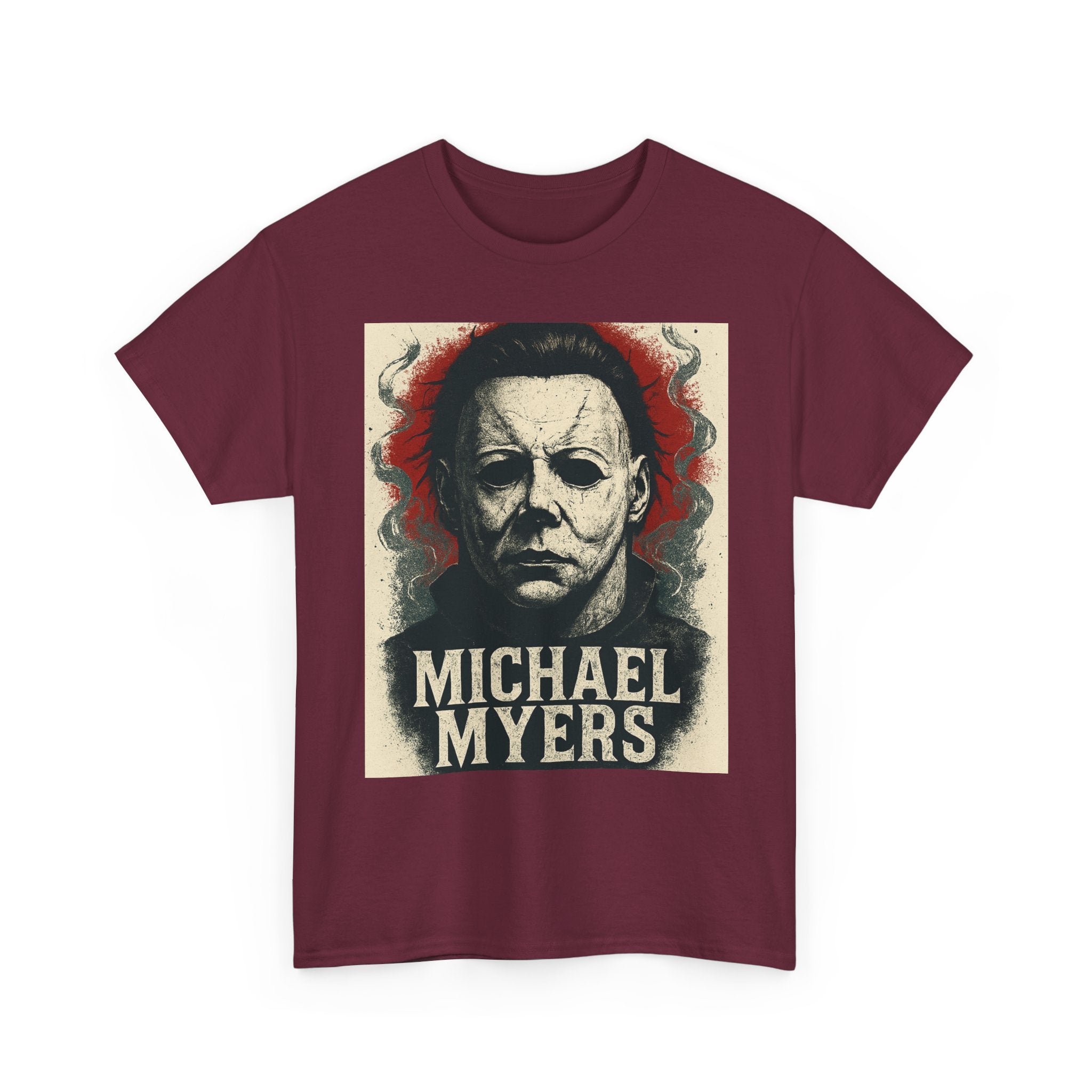 Michael Myers Horror Tee, Unisex Heavy Cotton Tee, Halloween Costume Shirt, Spooky Movie Merch, Horror Fan Gift, Unique Graphic Tee