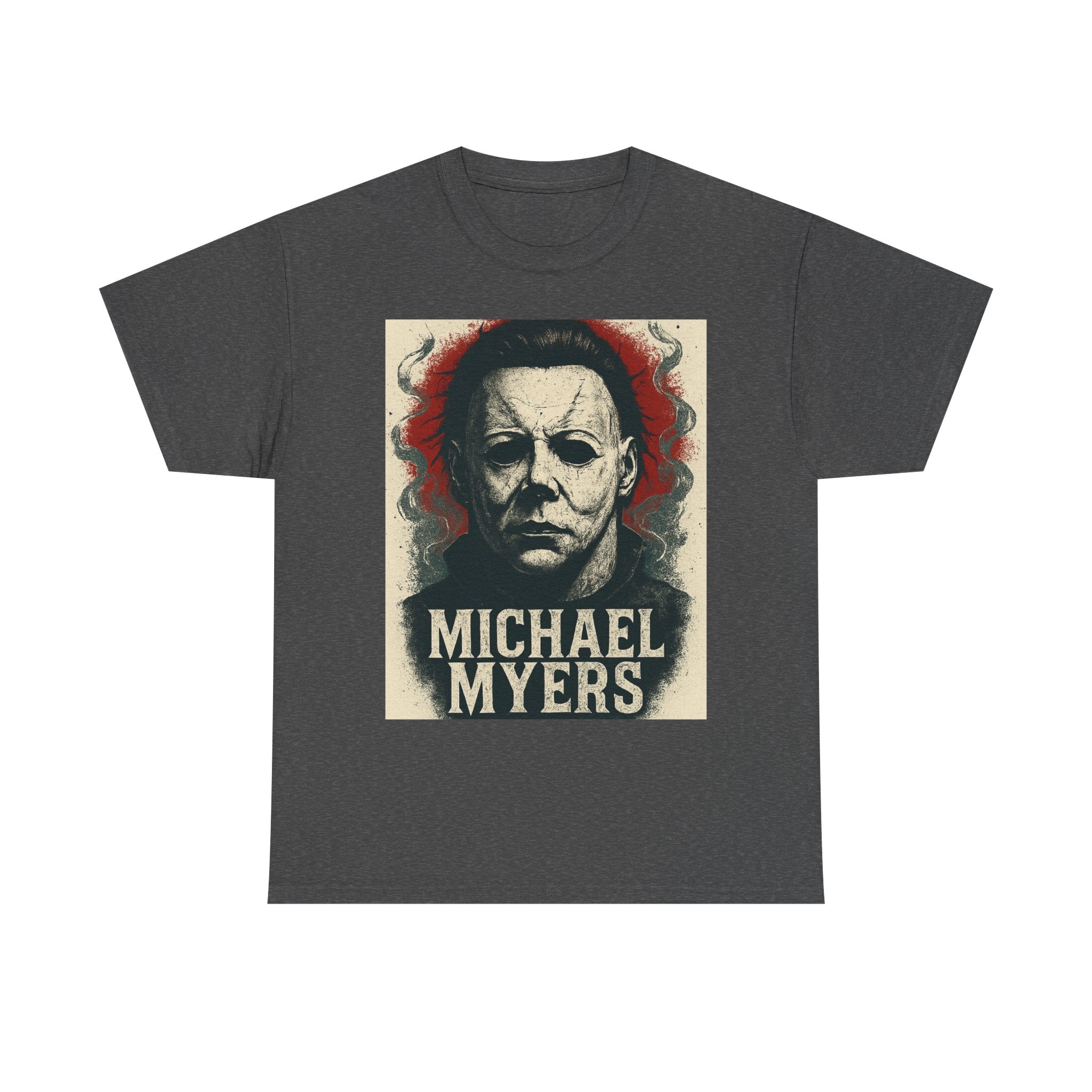 Michael Myers Horror Tee, Unisex Heavy Cotton Tee, Halloween Costume Shirt, Spooky Movie Merch, Horror Fan Gift, Unique Graphic Tee