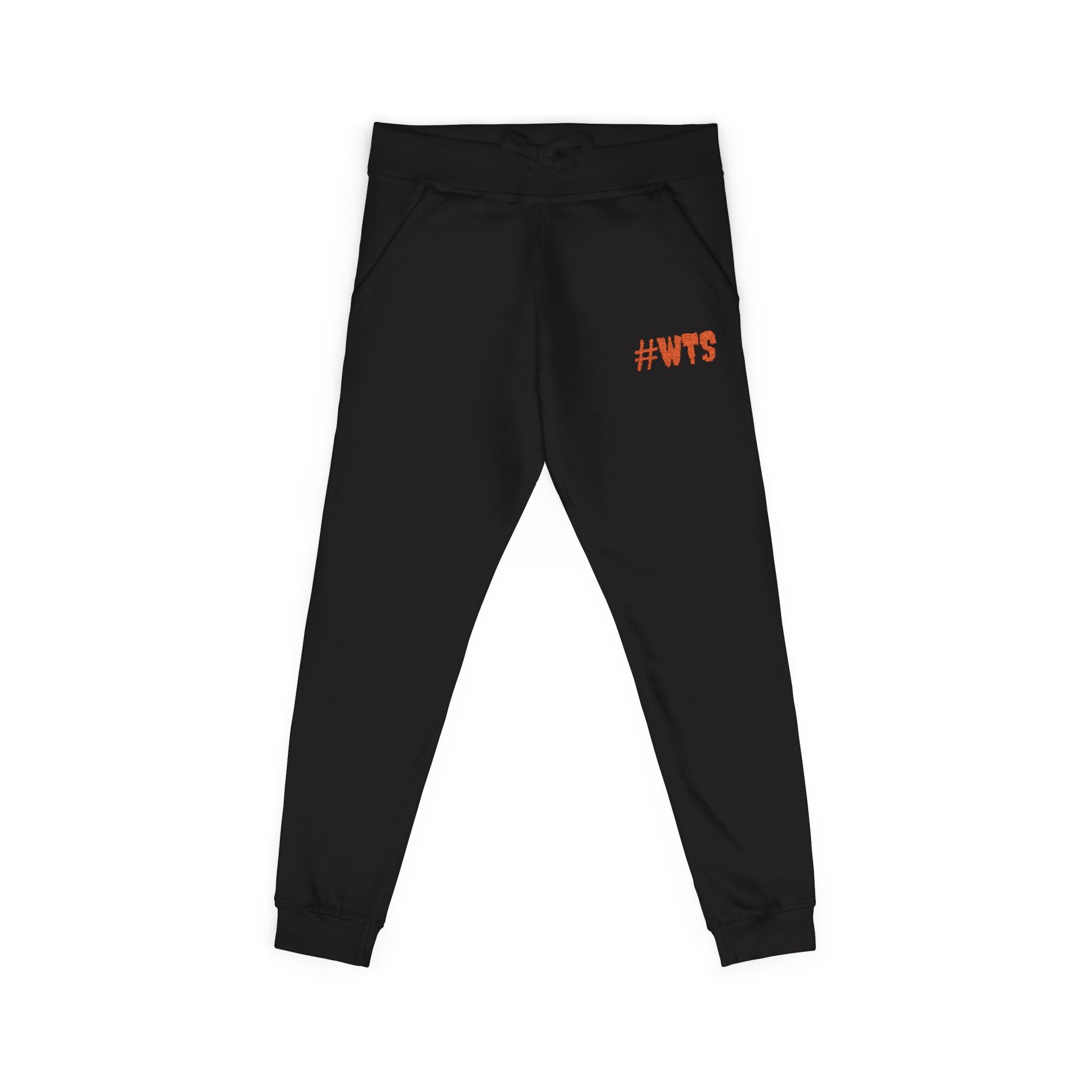 Embroidered Unisex Fleece Sweatpants, Cozy Lounge Wear, Trendy Gym Pants, Casual Athleisure, Perfect for Relaxing & Chilling
