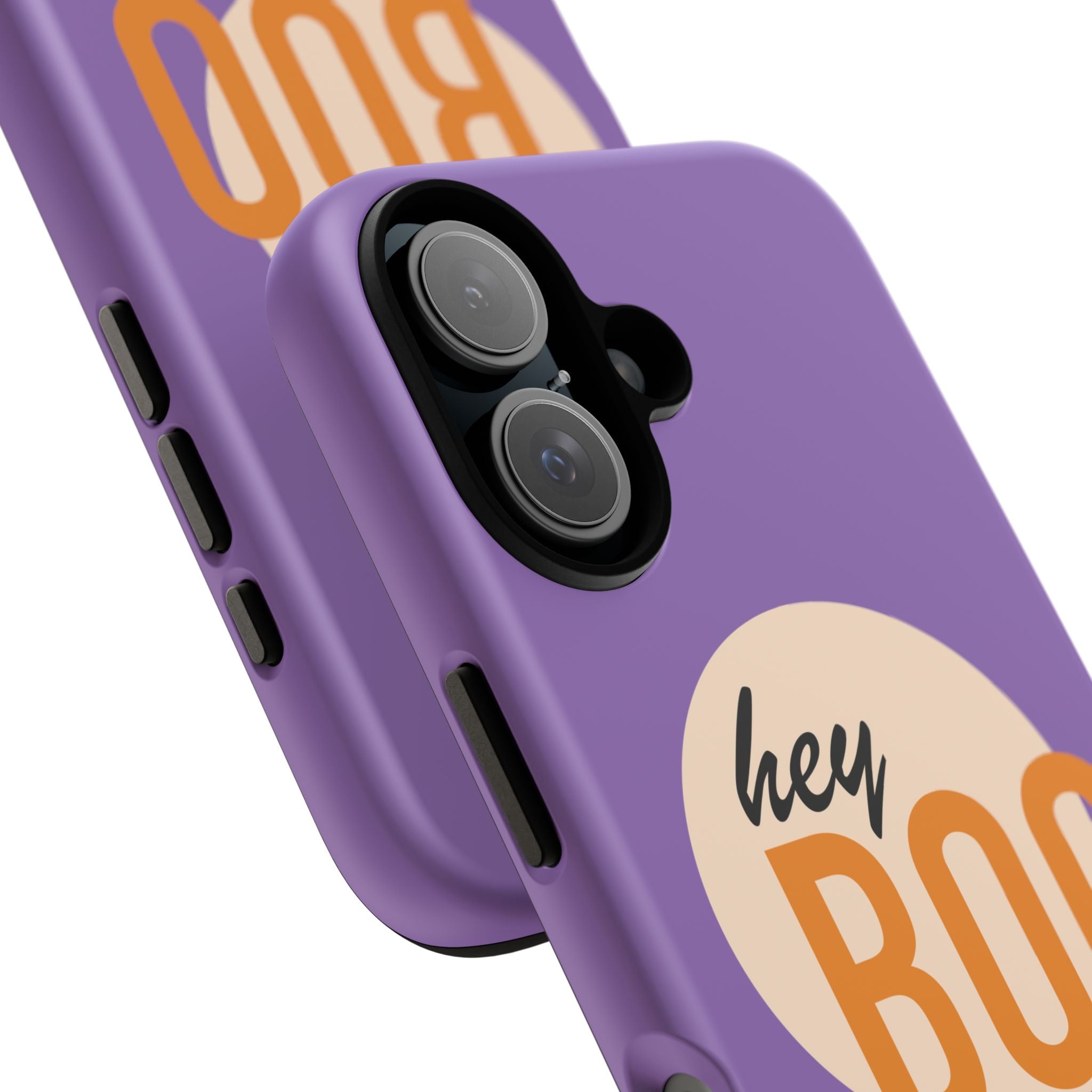 Halloween Phone Case, Spooky Mobile Cover for Fall, Cute Ghost Design, Hey Boo Protective Case, Gift for Halloween Lovers