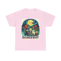 Halloween Night Unisex Heavy Cotton Tee, Spooky T-Shirt, Halloween Costume, Fall Apparel, Ghosts and Ghouls Shirt, Trick or Treat Top