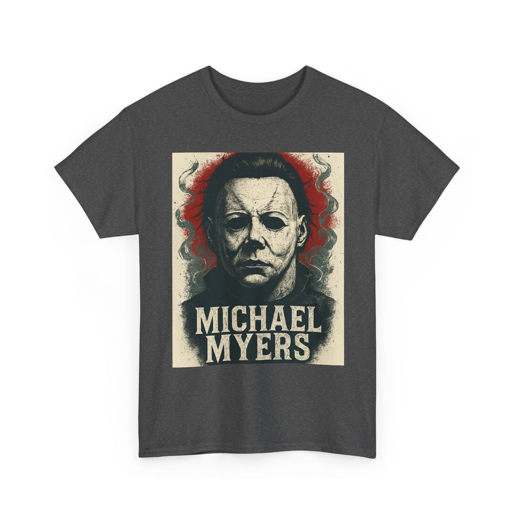 Michael Myers Horror Tee, Unisex Heavy Cotton Tee, Halloween Costume Shirt, Spooky Movie Merch, Horror Fan Gift, Unique Graphic Tee