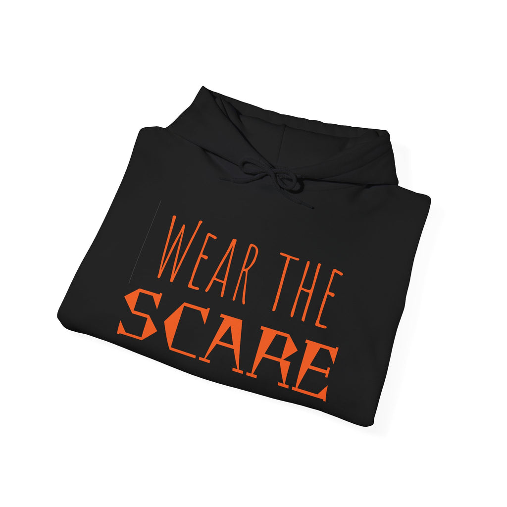 Hooded Sweatshirt - 'wear the scare' Halloween Theme