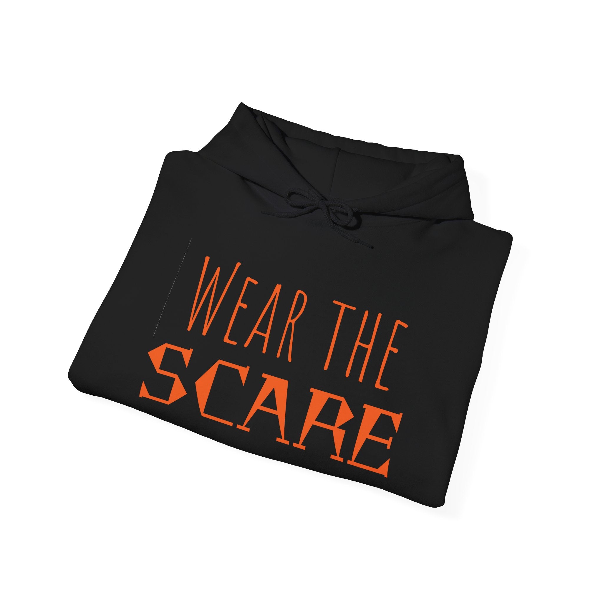 Hooded Sweatshirt - 'wear the scare' Halloween Theme