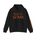 Hooded Sweatshirt - 'wear the scare' Halloween Theme