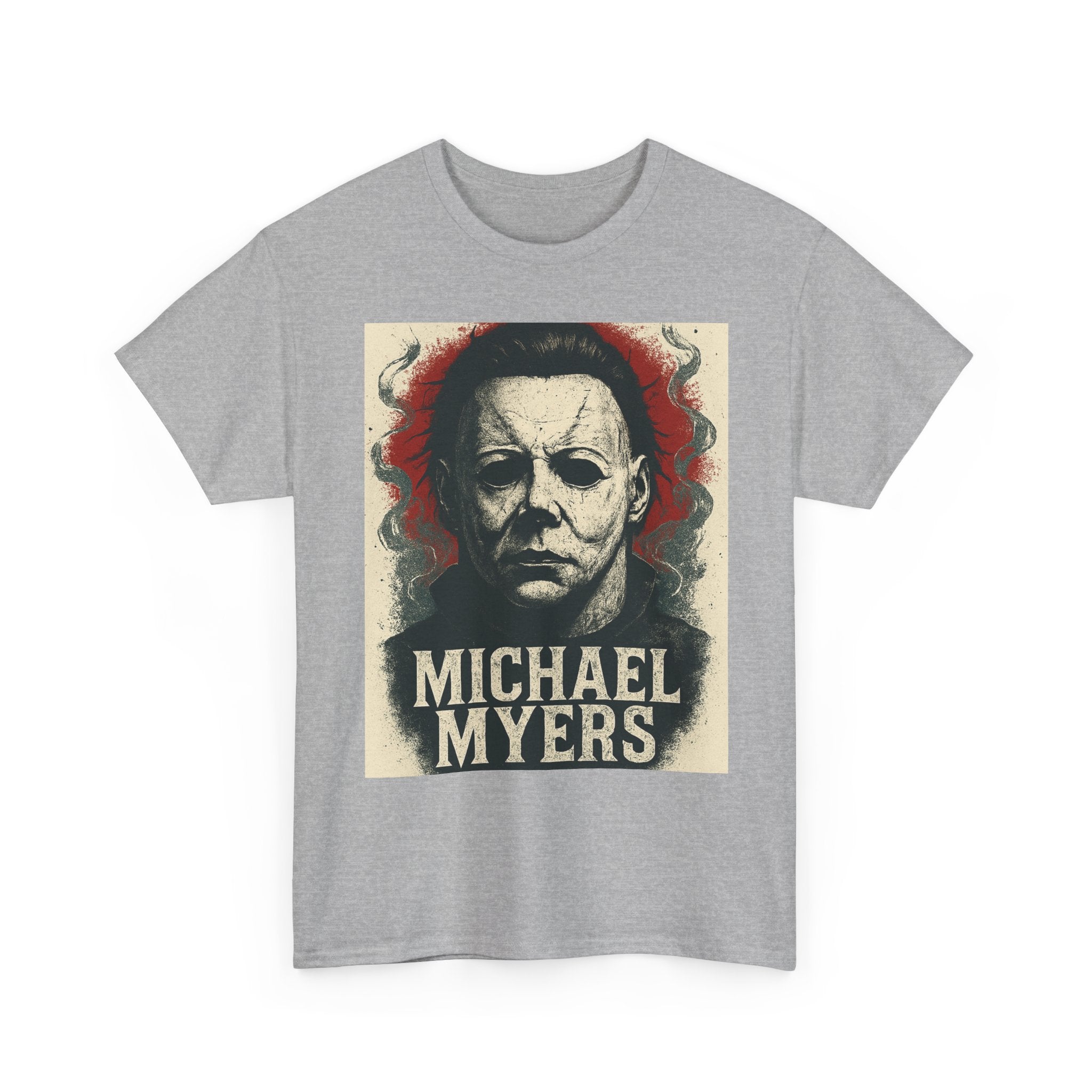 Michael Myers Horror Tee, Unisex Heavy Cotton Tee, Halloween Costume Shirt, Spooky Movie Merch, Horror Fan Gift, Unique Graphic Tee