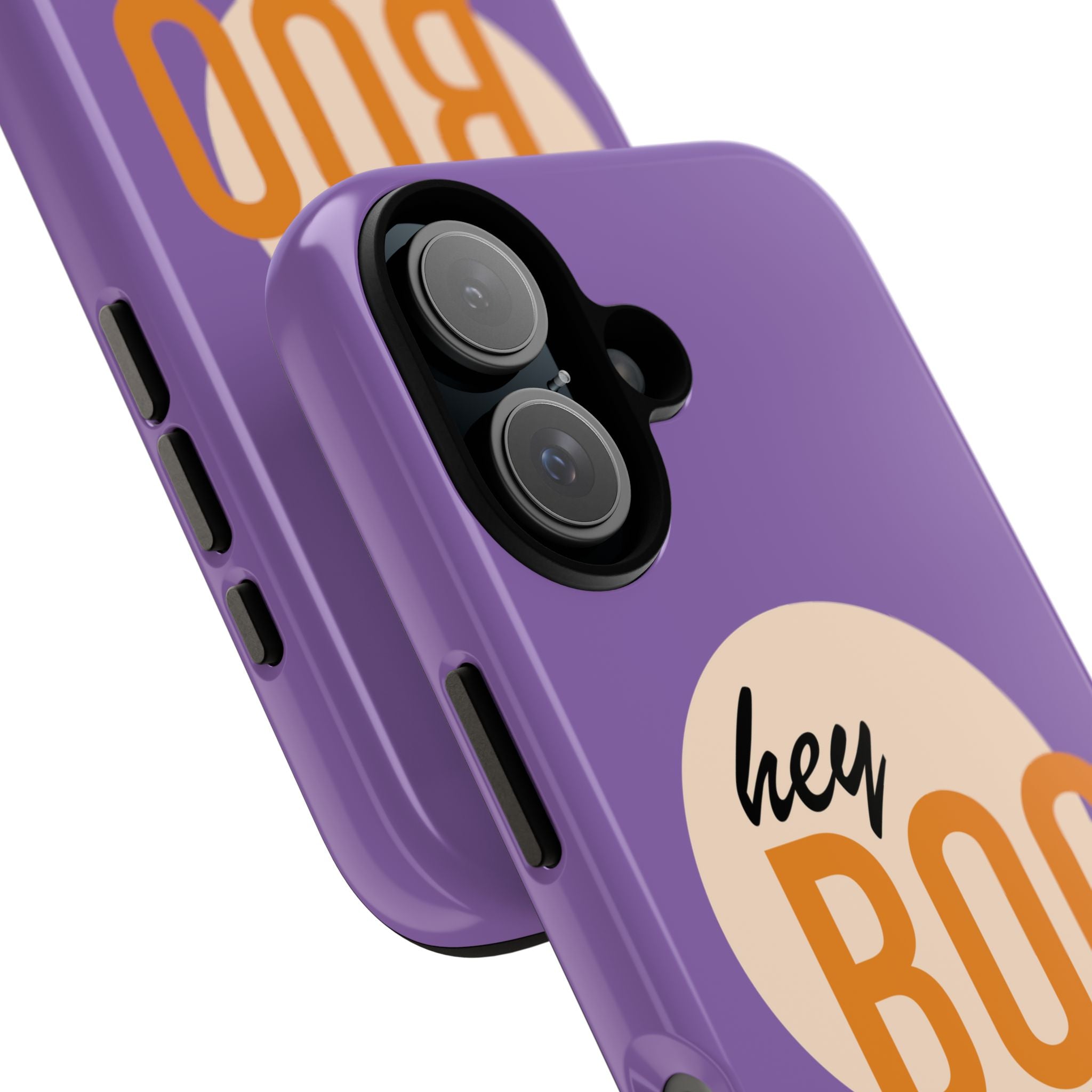 Halloween Phone Case, Spooky Mobile Cover for Fall, Cute Ghost Design, Hey Boo Protective Case, Gift for Halloween Lovers