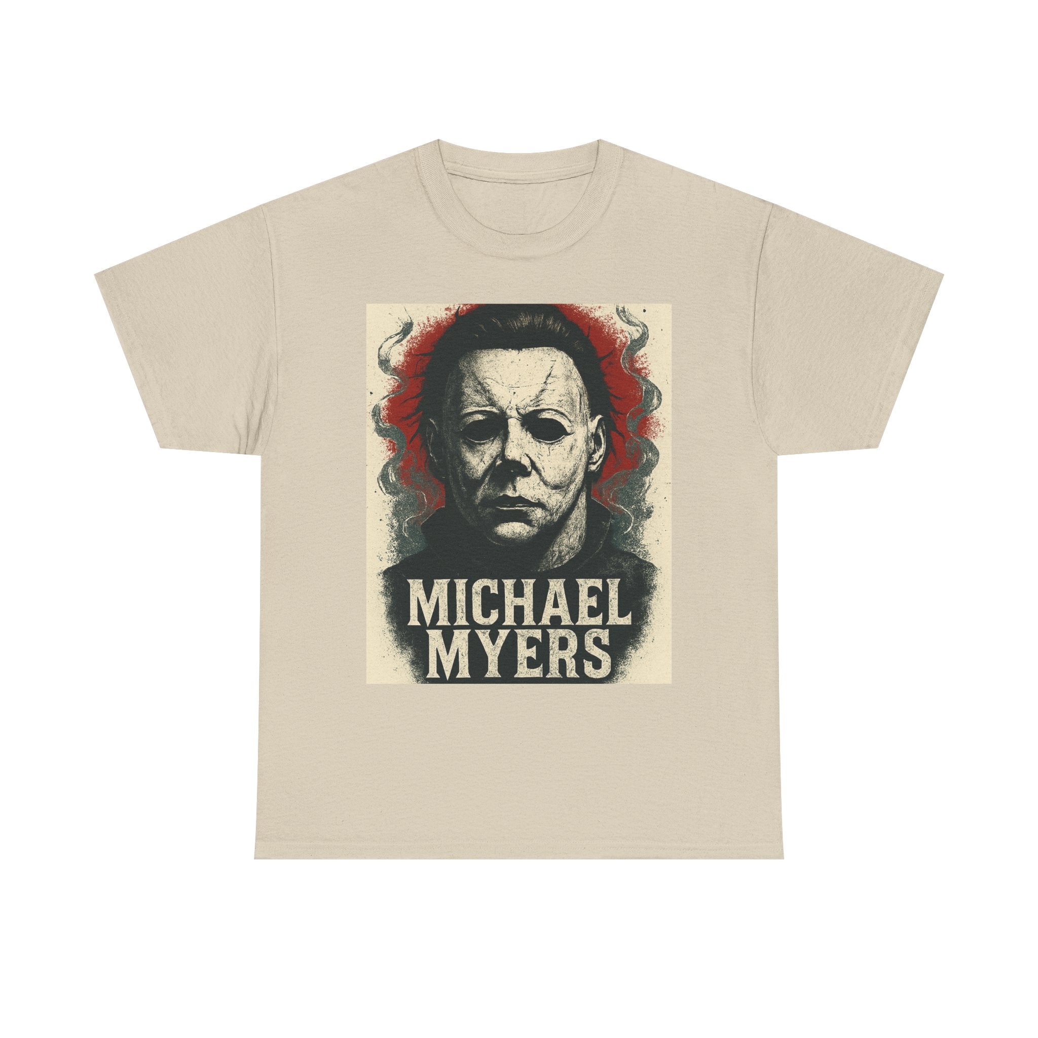 Michael Myers Horror Tee, Unisex Heavy Cotton Tee, Halloween Costume Shirt, Spooky Movie Merch, Horror Fan Gift, Unique Graphic Tee