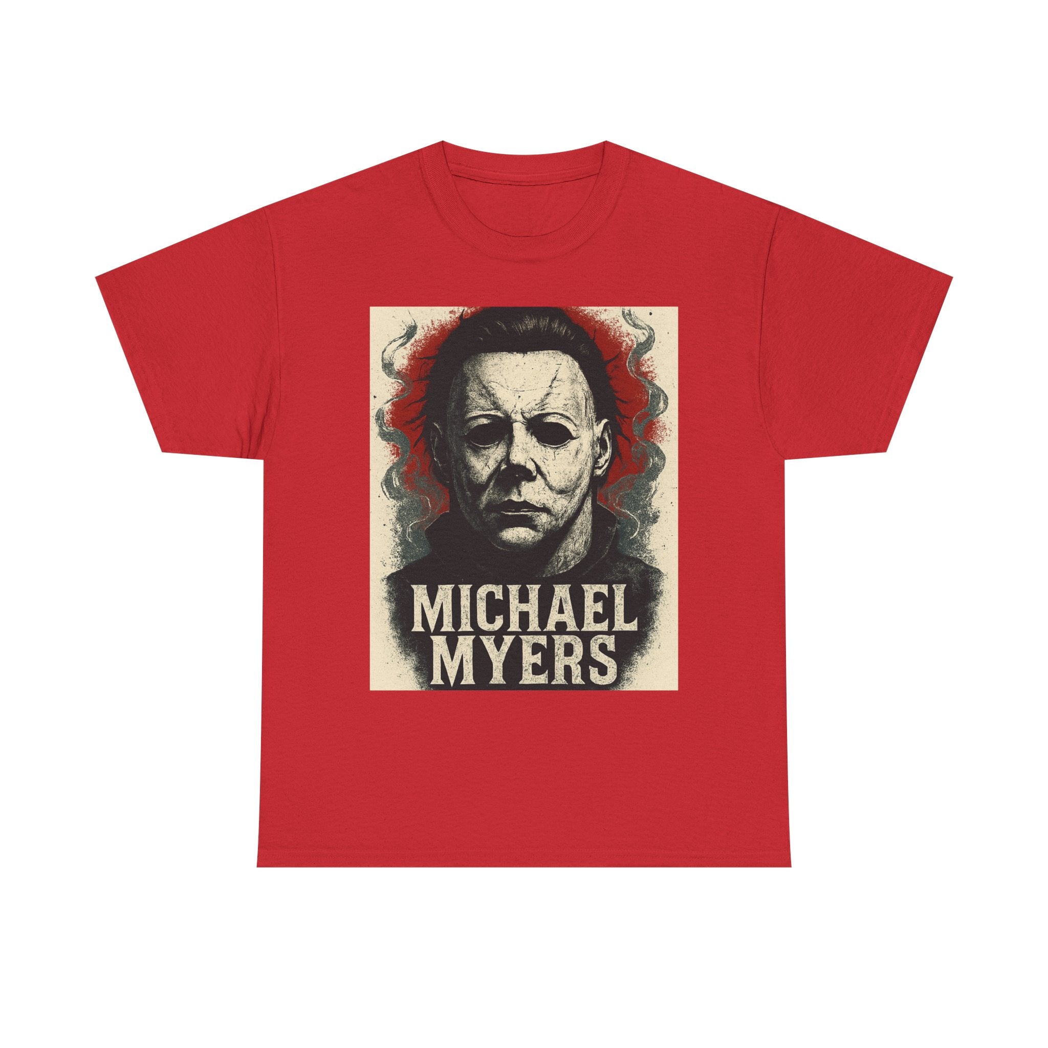 Michael Myers Horror Tee, Unisex Heavy Cotton Tee, Halloween Costume Shirt, Spooky Movie Merch, Horror Fan Gift, Unique Graphic Tee