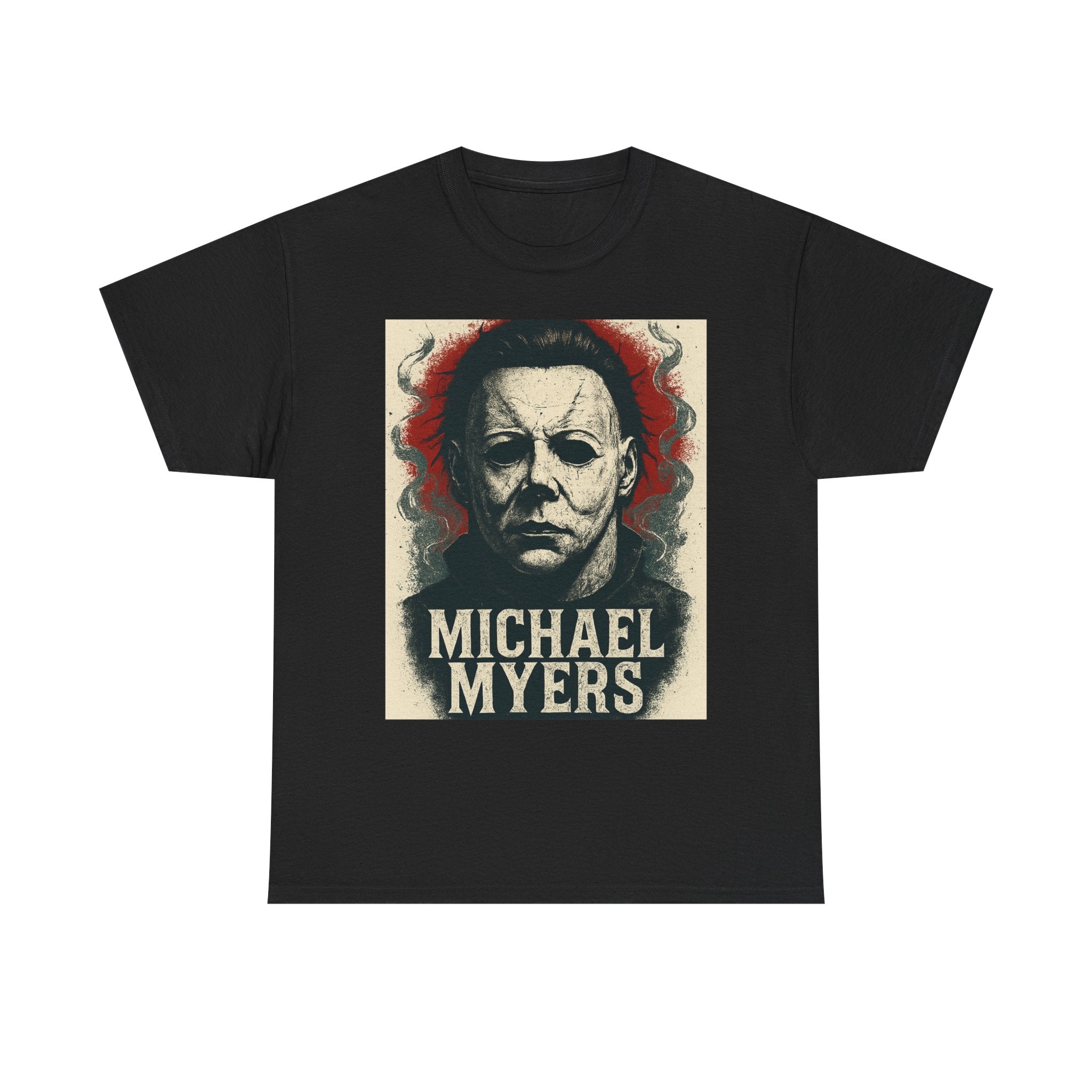 Michael Myers Horror Tee, Unisex Heavy Cotton Tee, Halloween Costume Shirt, Spooky Movie Merch, Horror Fan Gift, Unique Graphic Tee