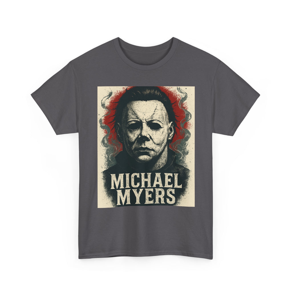 Michael Myers Horror Tee, Unisex Heavy Cotton Tee, Halloween Costume Shirt, Spooky Movie Merch, Horror Fan Gift, Unique Graphic Tee