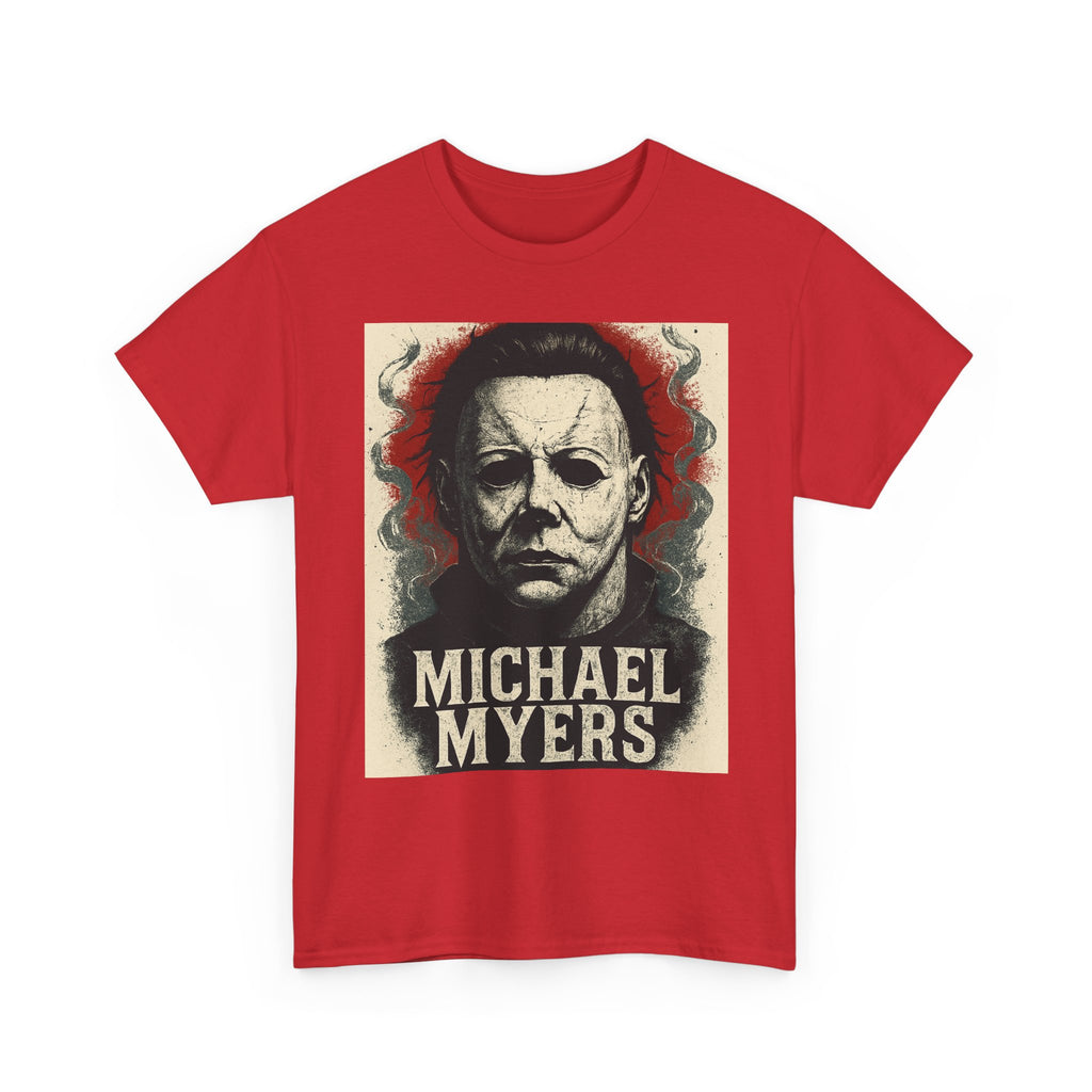 Michael Myers Horror Tee, Unisex Heavy Cotton Tee, Halloween Costume Shirt, Spooky Movie Merch, Horror Fan Gift, Unique Graphic Tee